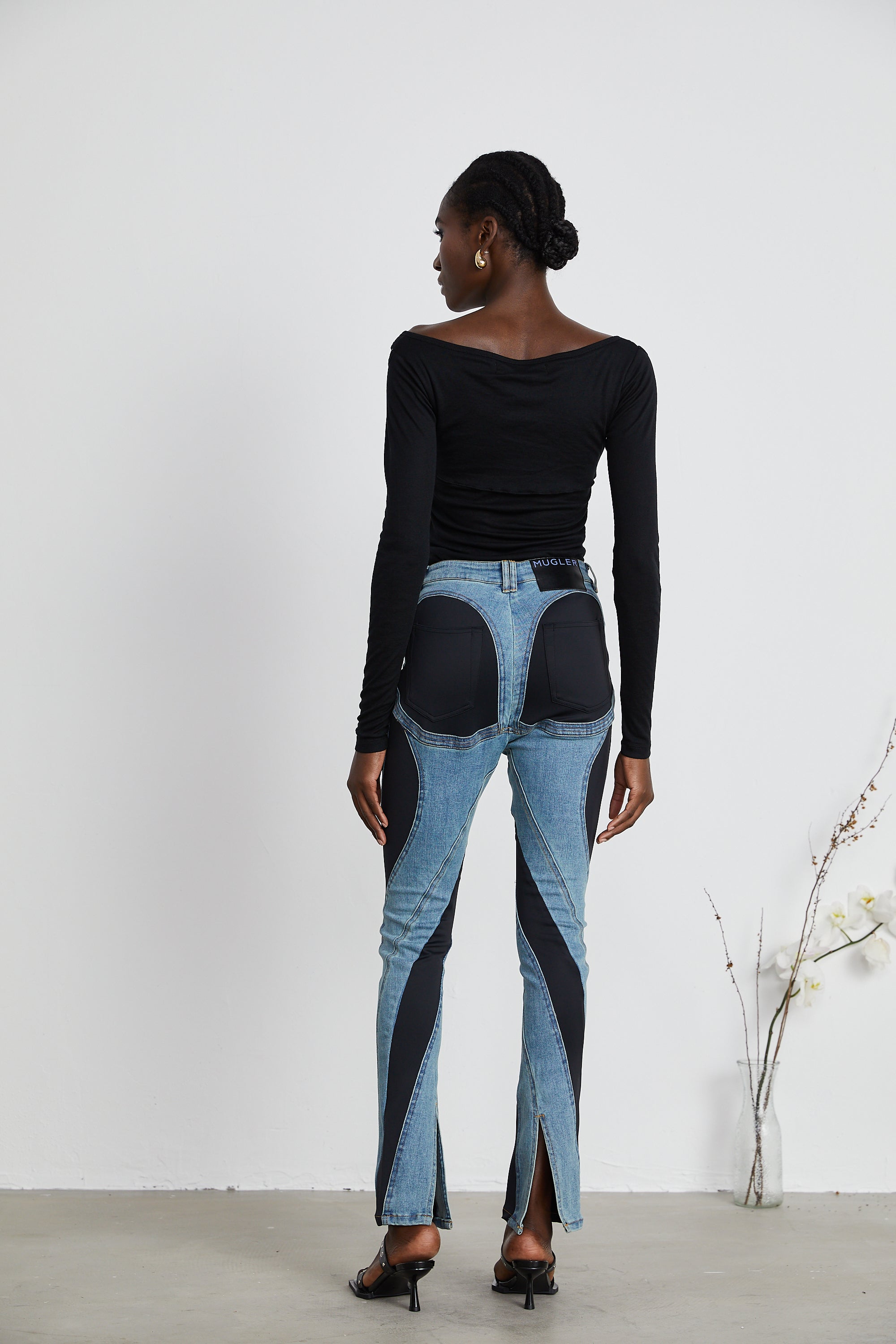 Noémie Spiral Panelli Jean Pantolon