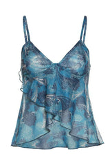Ivy Yarı Transparan Top