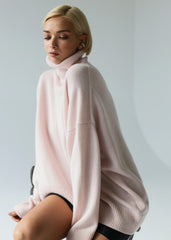 Luxe Oversize Balıkçı Yaka Kazak