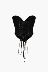 Lily Bağlamalı Korse top